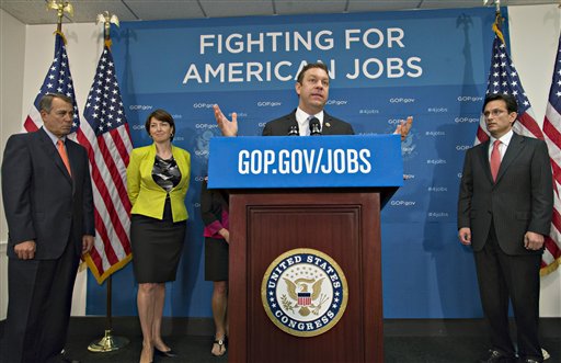 John Boehner, Cathy McMorris Rodgers, Eric Cantor, Trey Radel